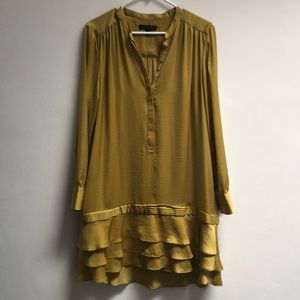 Banana Republic Tiered Henley Dress